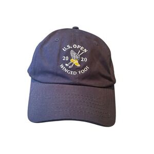 2020 U.S. Open Winged Foot Blue‎ Adjustable Golf Hat Cap USGA